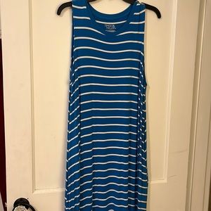 Striped Sleeveless Dress